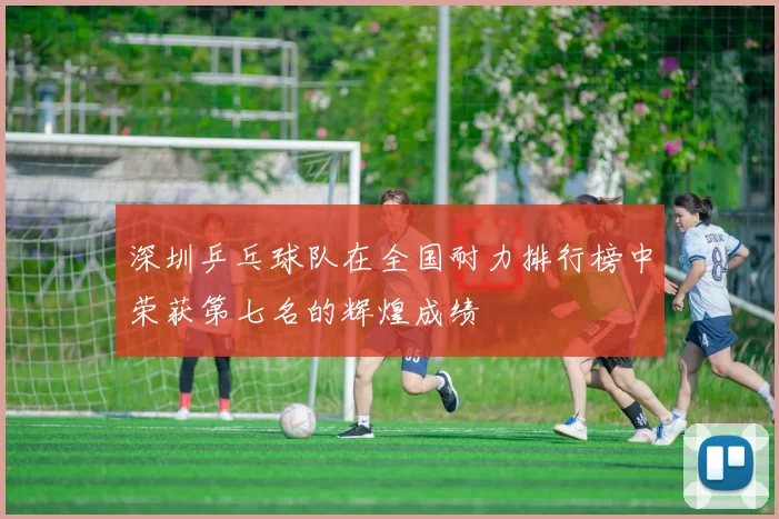 深圳乒乓球队在全国耐力排行榜中荣获第七名的辉煌成绩